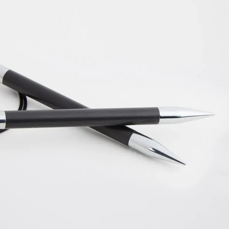 KnitPro Karbonz FASTE Rundpind, 100 cm