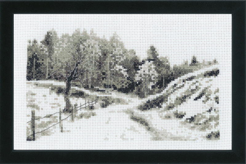 Broderikit Markvejen 15 x 24 cm