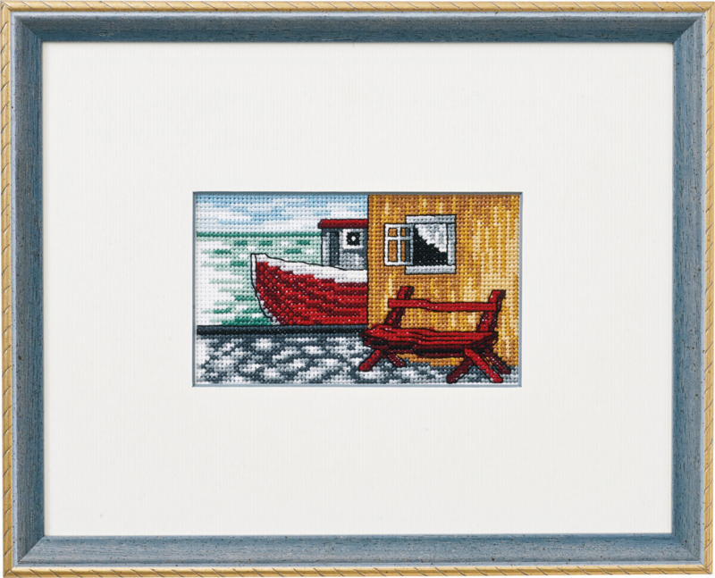 Broderikit Havnen R5402/22 23x18 cm