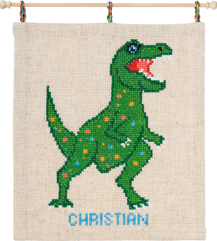 Broderikit Dino 5129/30 30 x 34 cm