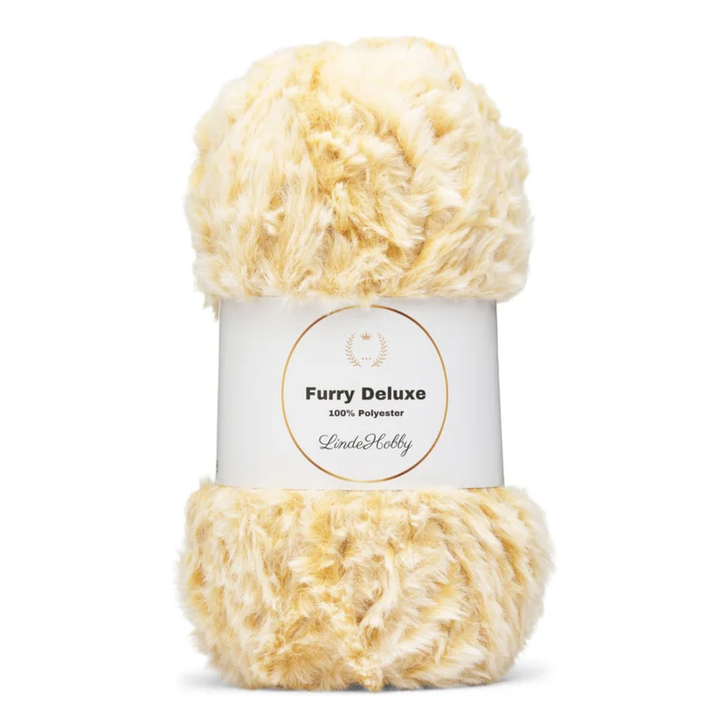 LindeHobby Furry Deluxe 02 Vaniljecreme