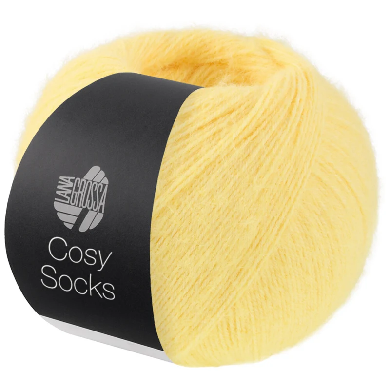 Lana Grossa Cosy Socks 19 Gul