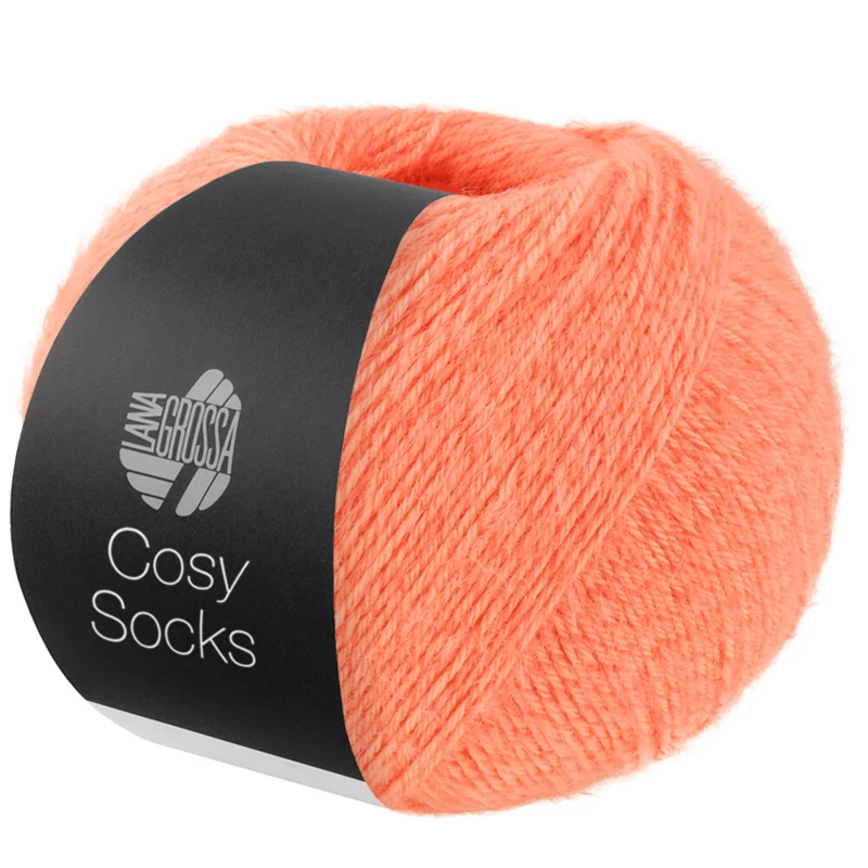 Lana Grossa Cosy Socks 21 Laksefarvet