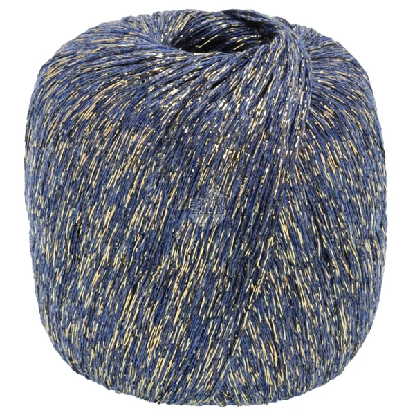 Lana Grossa Brillino 35 Jeans/Guld