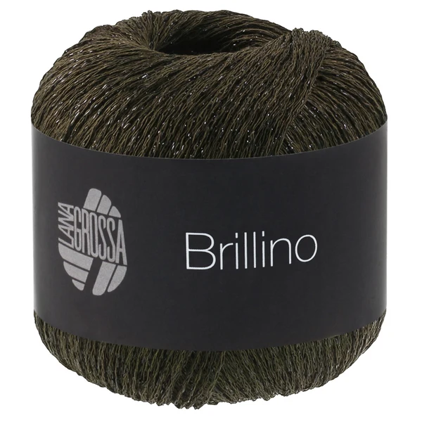 Lana Grossa Brillino 52 Sort/Brun
