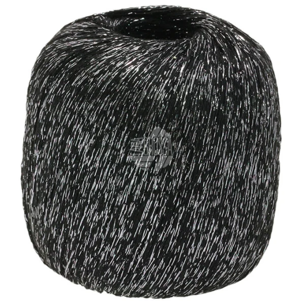 Lana Grossa Brillino 13 Sort/Sølv