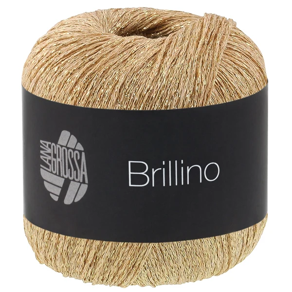 Lana Grossa Brillino 45 Rødguld