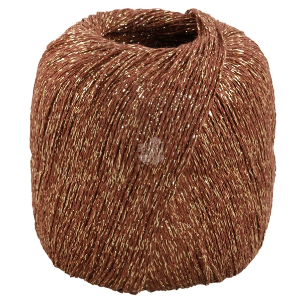 Lana Grossa Brillino 38 Nougat/Guld