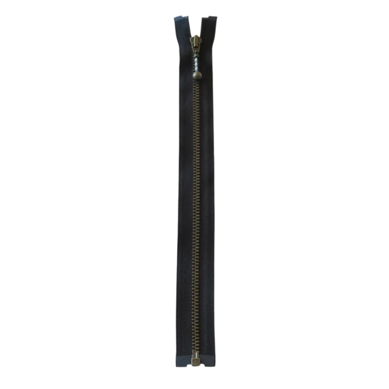 YKK Delbar Lynlås Metal 4 mm (25-65 cm) 580 Sort, Antik messing