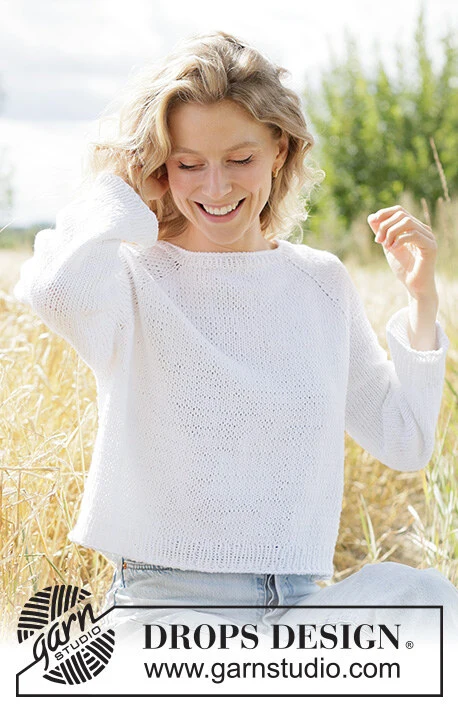 267-25 Summer Living Sweater by DROPS Design