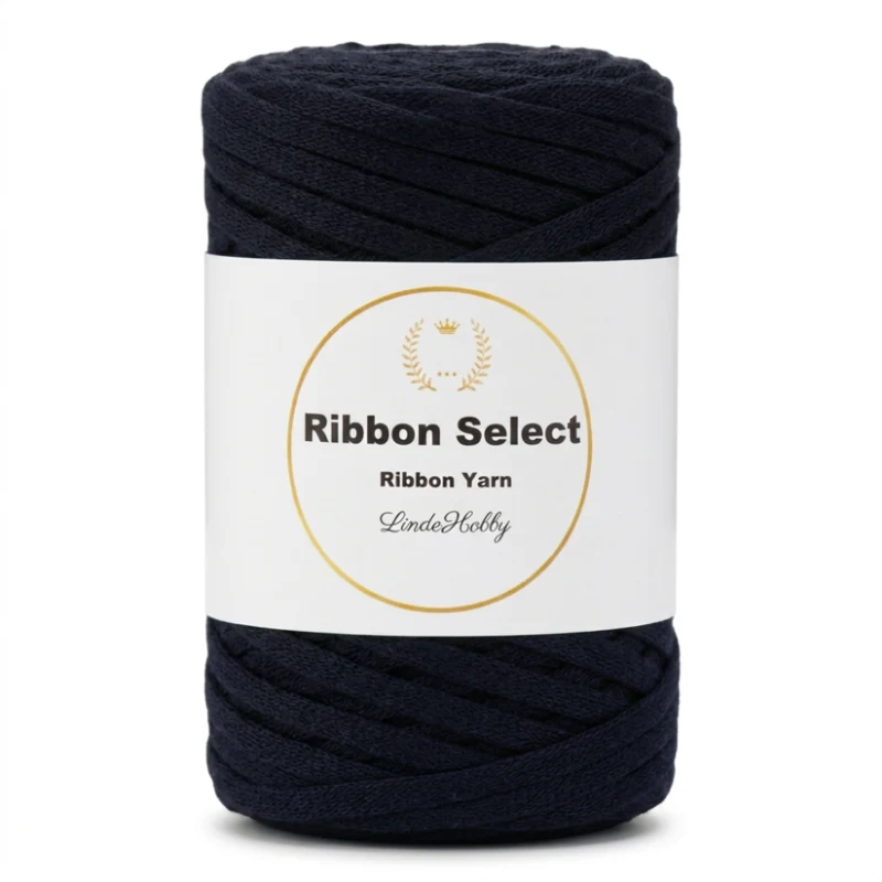 LindeHobby Ribbon Select 07 Mørk marineblå