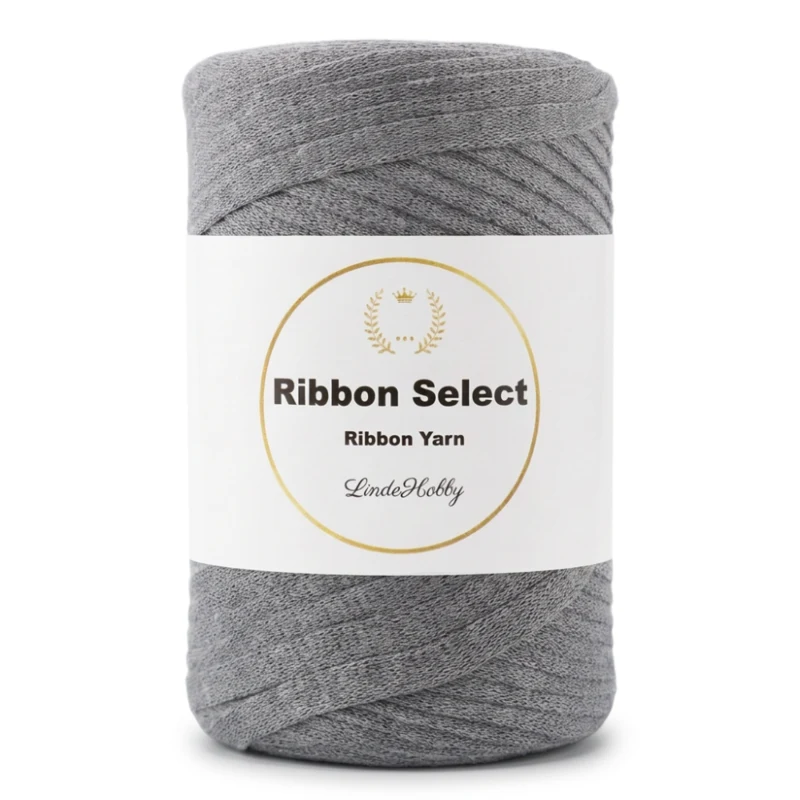 LindeHobby Ribbon Select 04 Mellemgrå