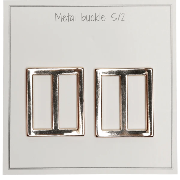 Go Handmade Metal Spænde 31x28 mm, Guld