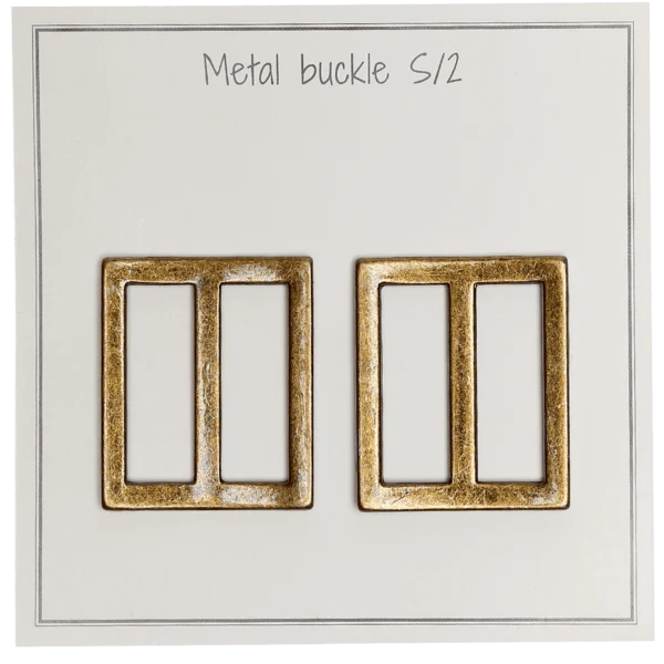 Go Handmade Metal Spænde 31x28 mm, Bronze