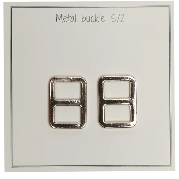 Go Handmade Metal Spænde 25x19 mm, Guld