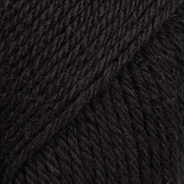 DROPS Saga 02 Sort (Uni Colour)