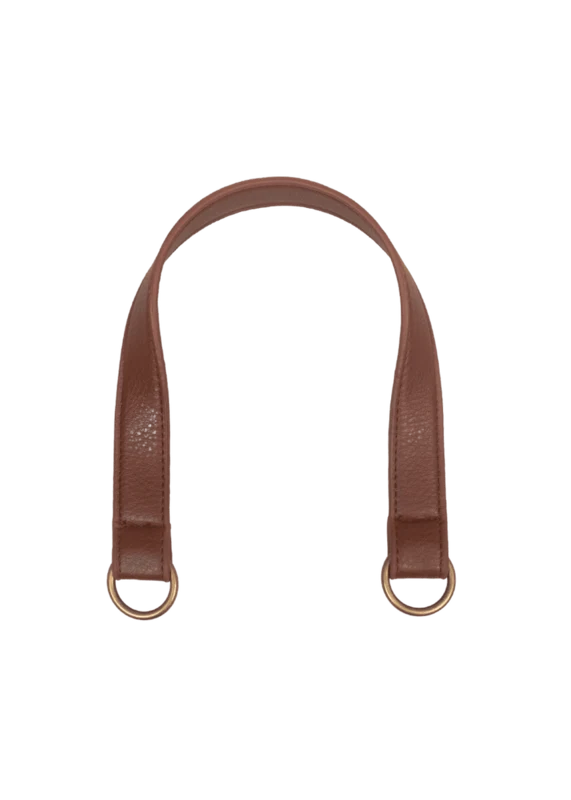 Go Handmade Taskehank med O-ring: Brun/bronze