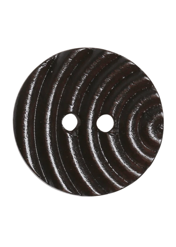 Go Handmade Træknapper - Bladlinjer: 18 mm
