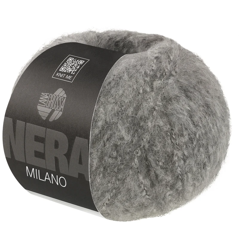 Lana Grossa Milano 01 Grå meleret
