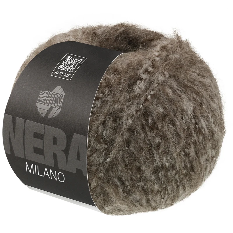 Lana Grossa Milano 05 Brun meleret