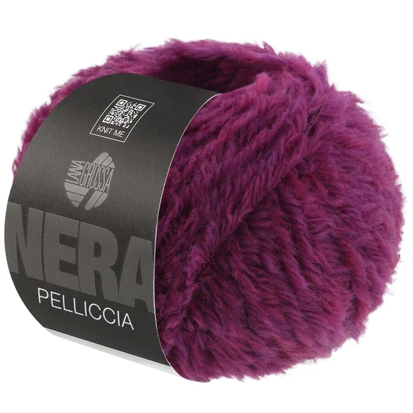 Lana Grossa Pelliccia 13 Rødviolet