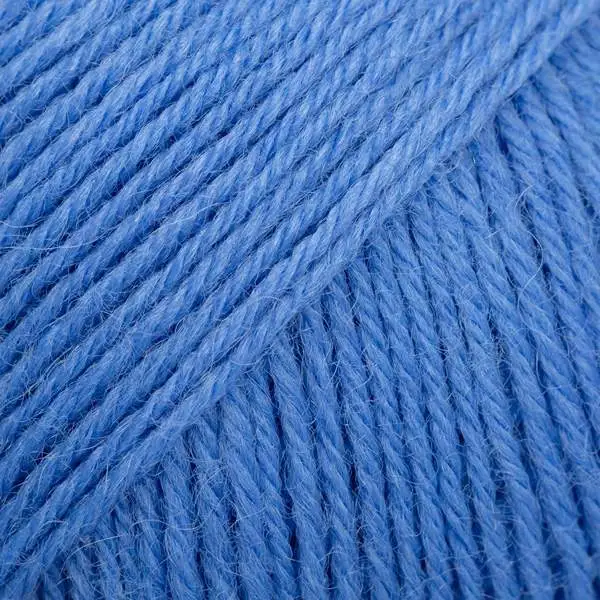 DROPS Fabel Uni Colour 116 Kornblomst blå