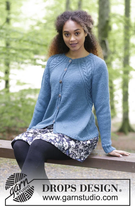 181-25 Arendal Cardigan by DROPS Design