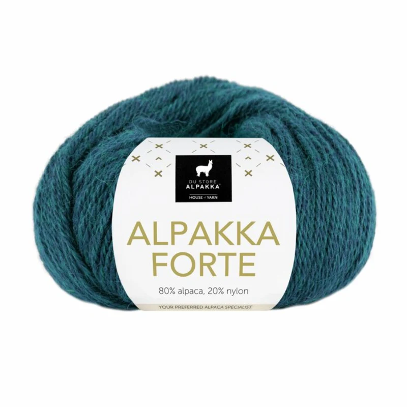 Du Store Alpakka Forte 723 Mørk petrol