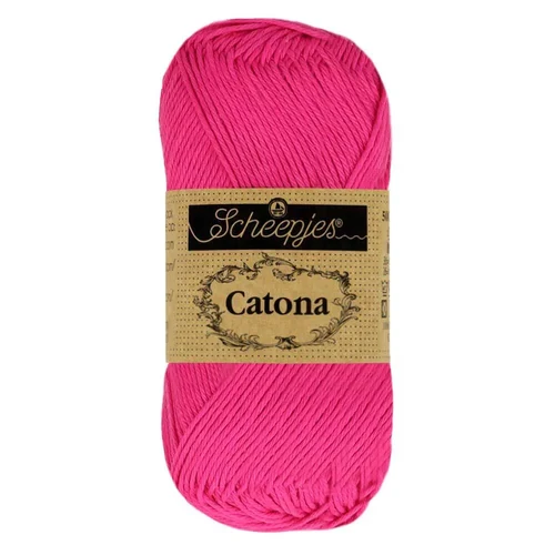 Scheepjes Catona 604 Neon Pink