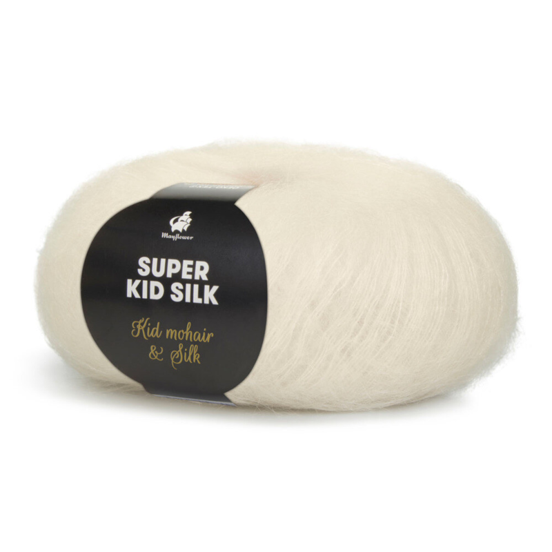 Mayflower Super Kid Silk 06 Råhvid