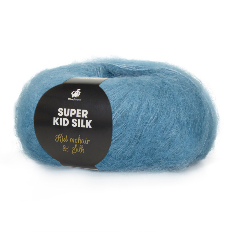 Mayflower Super Kid Silk 111 Blå skygge