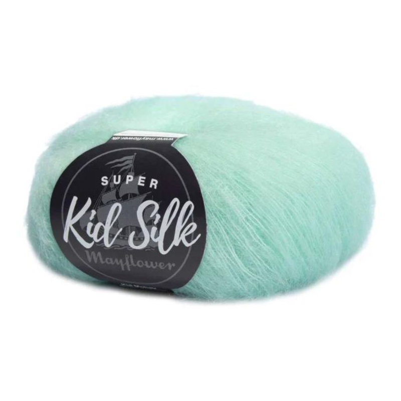 Mayflower Super Kid Silk 104 Grøn bugt