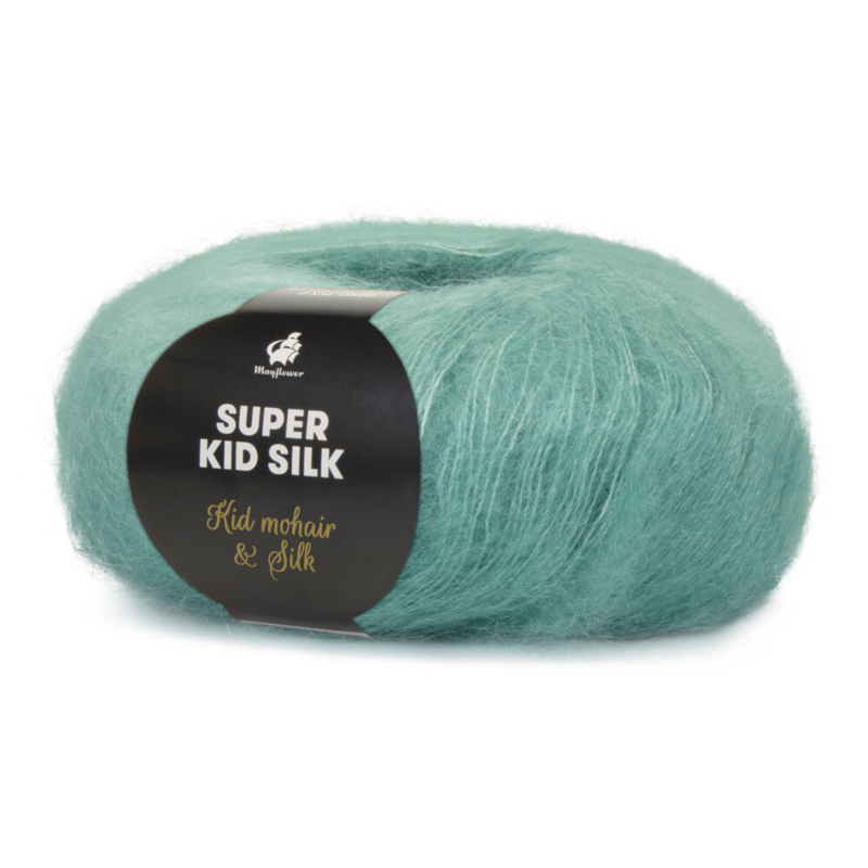 Mayflower Super Kid Silk 93 Støvet grøn