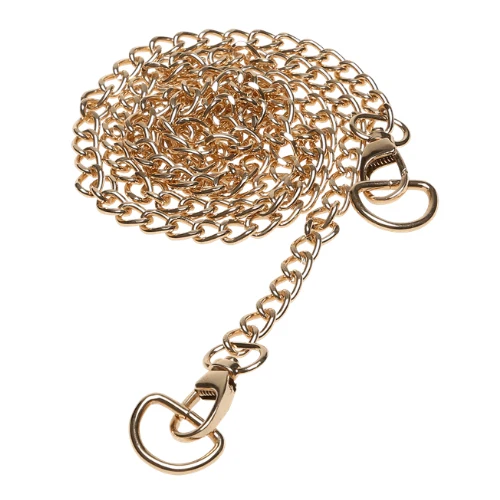 Go Handmade Taskerem Metalkæde, 120 cm Guld