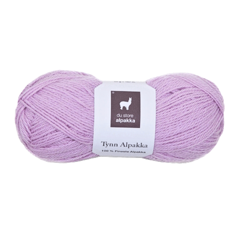 Du Store Alpakka Tynn Alpakka 172 Lys rosa