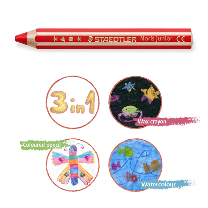 STAEDTLER Buddy 3-i-1 farveblyanter, 18 stk – Picto2