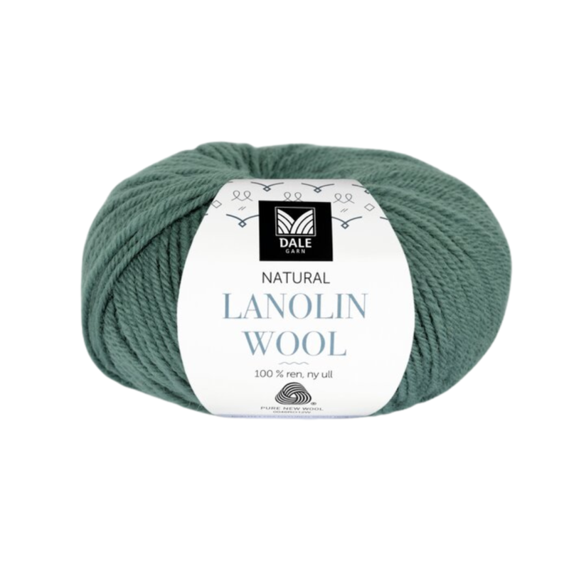 Dale Lanolin Wool 1430 Grågrøn