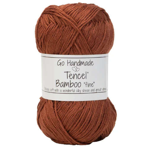 Go Handmade Tencel Bamboo 17476 Rust