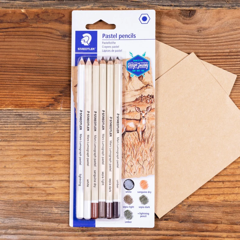 STAEDTLER mars lumograph pastelblyanter, 6 stk – P-SBK6
