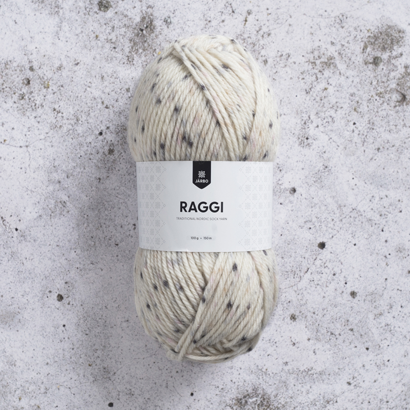 Järbo Raggi 100g 15180 Tweedy Snow