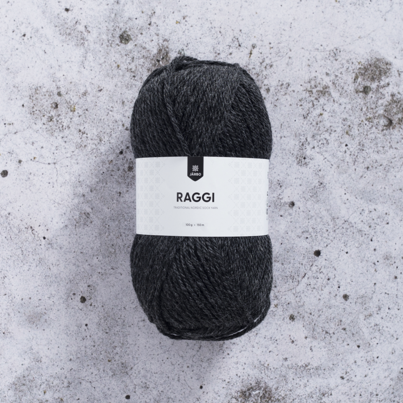 Järbo Raggi 100g 1550 Graphite Grey