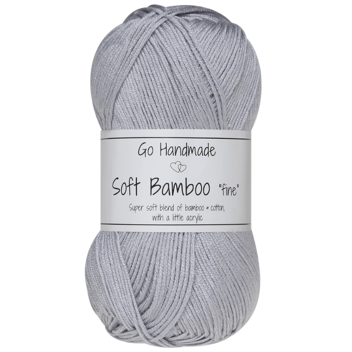 Go Handmade Soft Bamboo "Fine"  17430 Lyseblå