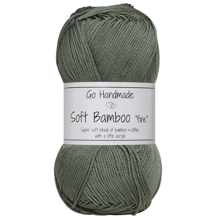 Go Handmade Soft Bamboo "Fine"  17425 Jagtgrøn