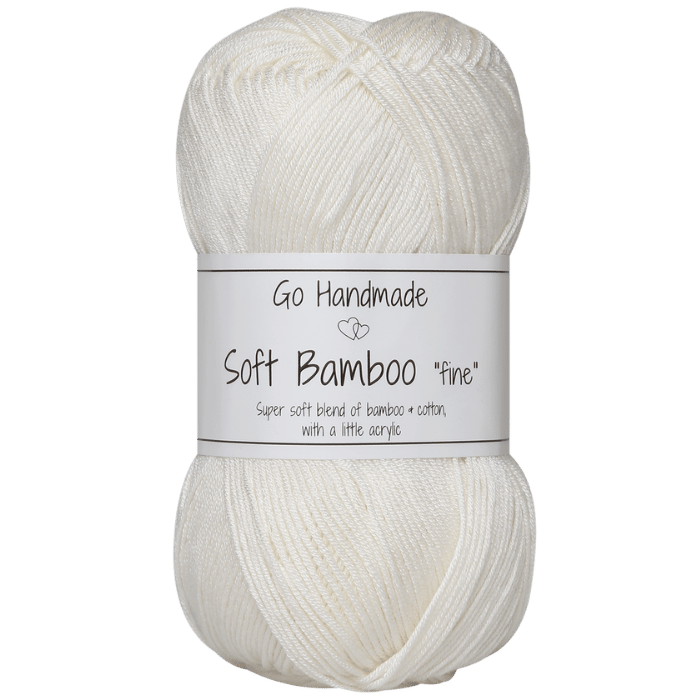Go Handmade Soft Bamboo "Fine" 17426 Elfenben