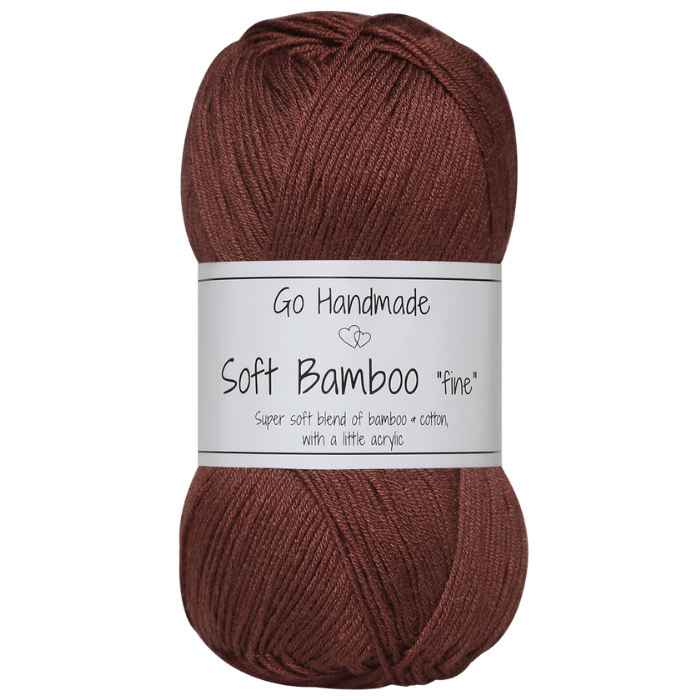 Go Handmade Soft Bamboo "Fine"  17427 Karamel