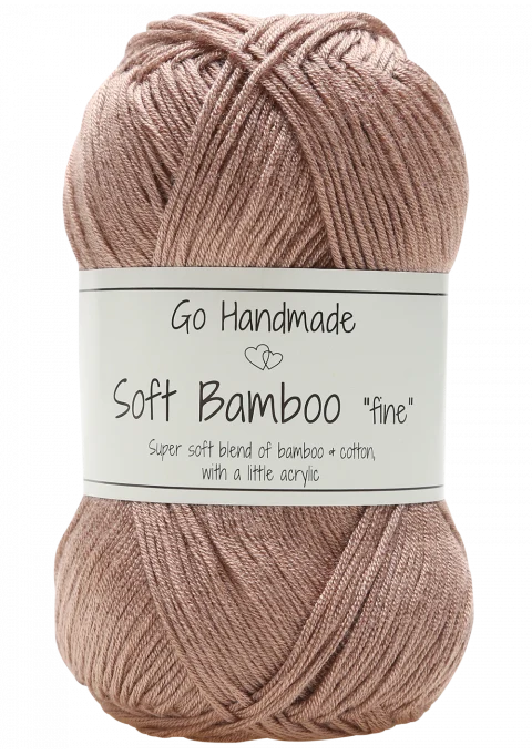 Go Handmade Soft Bamboo "Fine" 17321 Brun