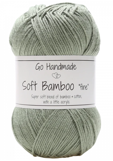 Go Handmade Soft Bamboo "Fine"  17324 Grøn