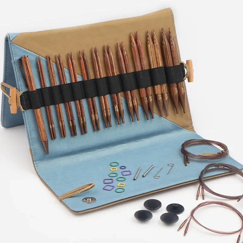 KnitPro Ginger Udskiftelige Rundpindesæt Deluxe 60/80/100 cm