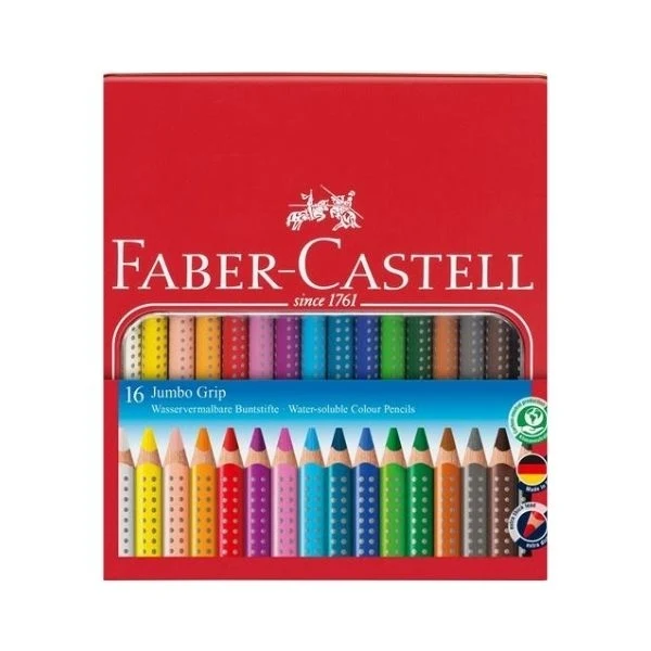 Faber-Castell Jumbo Grip Akvarel 16 stk.