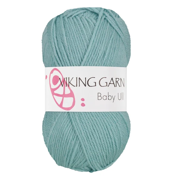 Viking Baby Ull 373 Lys petrol